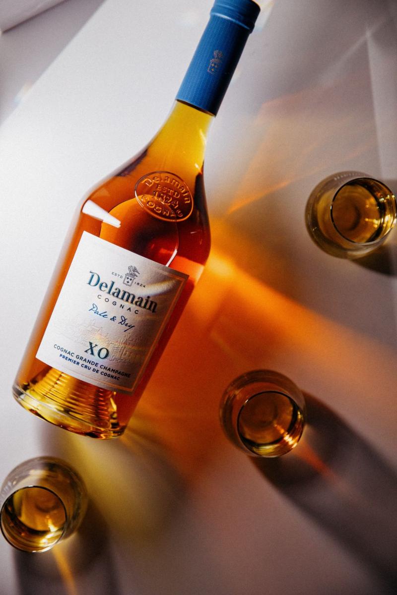 Cognac Delamain Pale and Dry Beauty Shot zesty precision