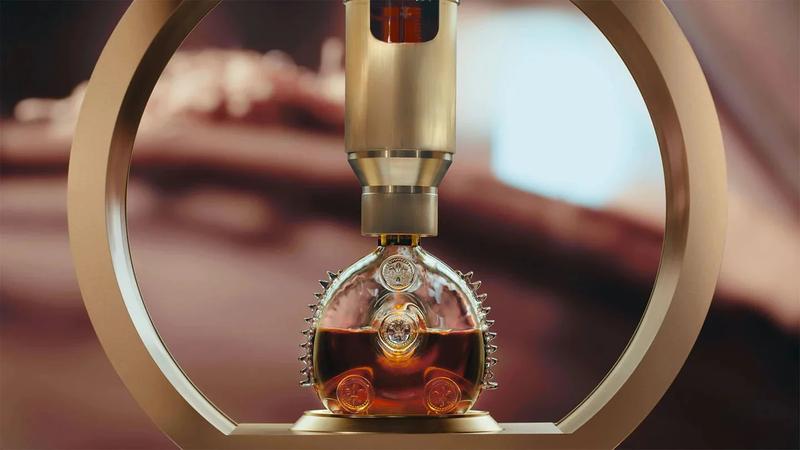 Louis XIII infinite experience wheel filling decanter